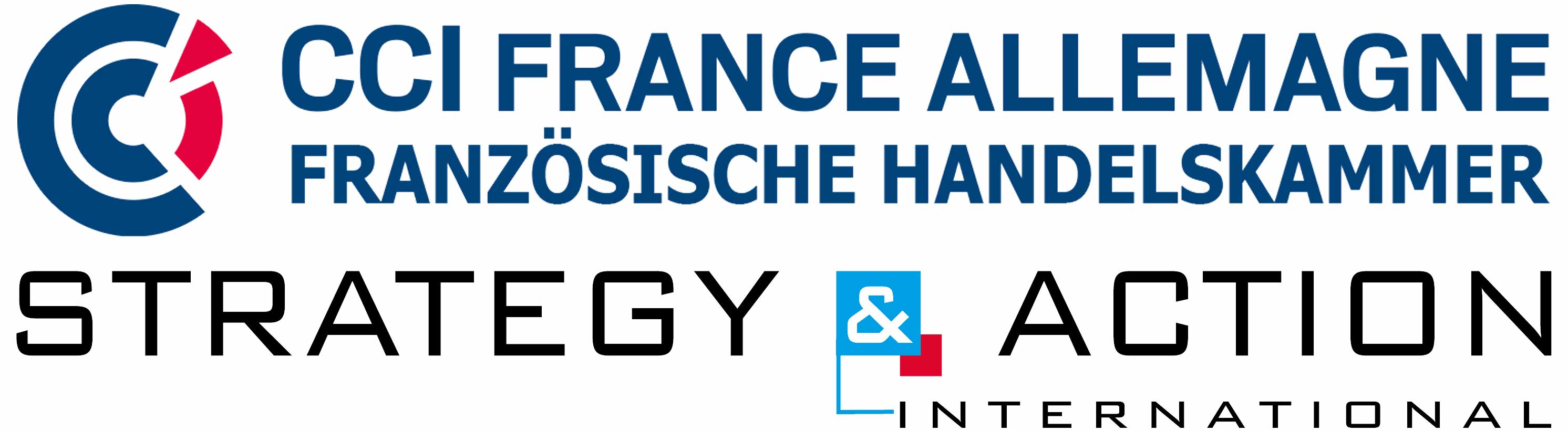 Logo CCI FRANCE ALLEMAGNE / Strategy & Action International GmbH